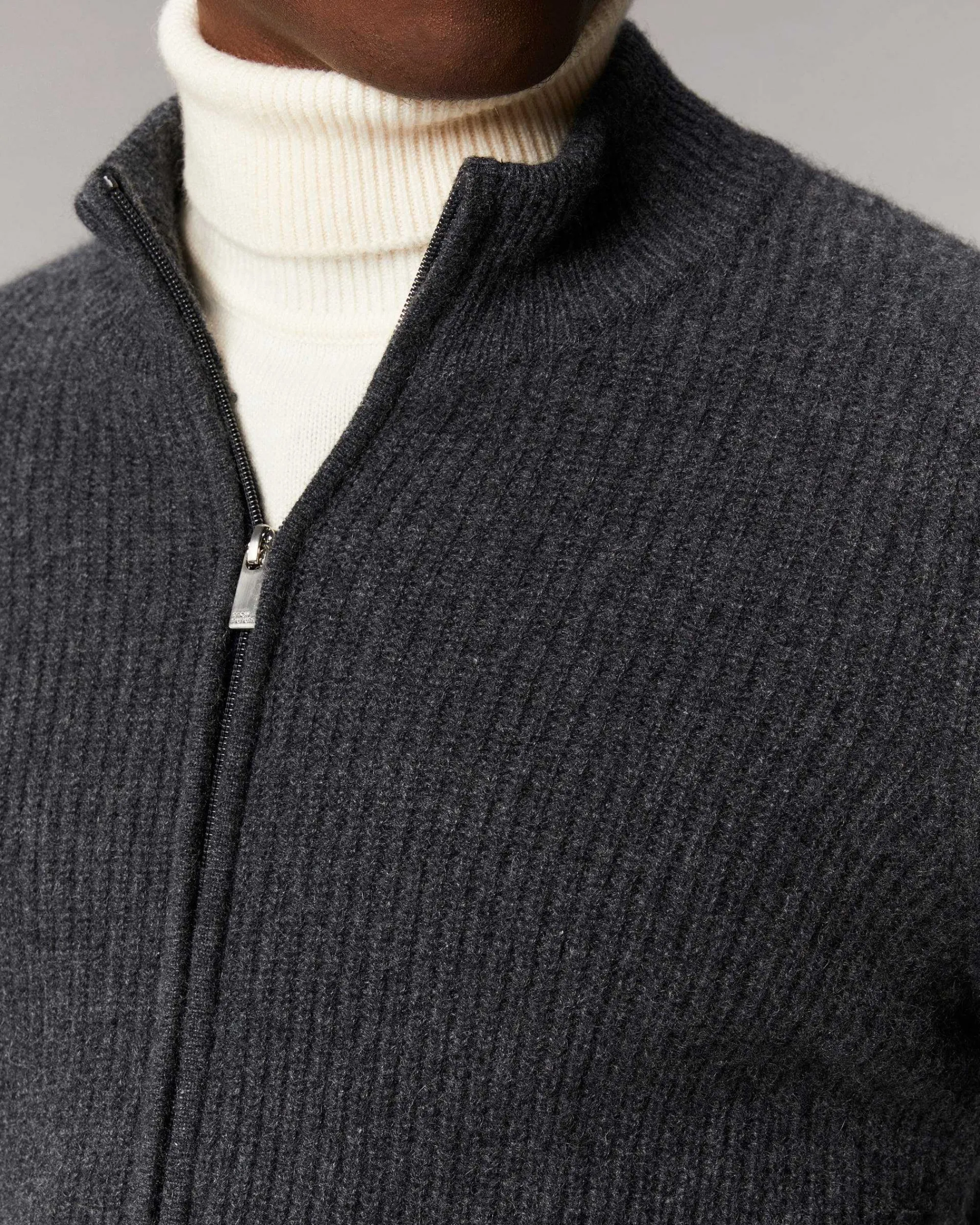 Pull Gilet A Cotes Zippe*FROM FUTURE Sale