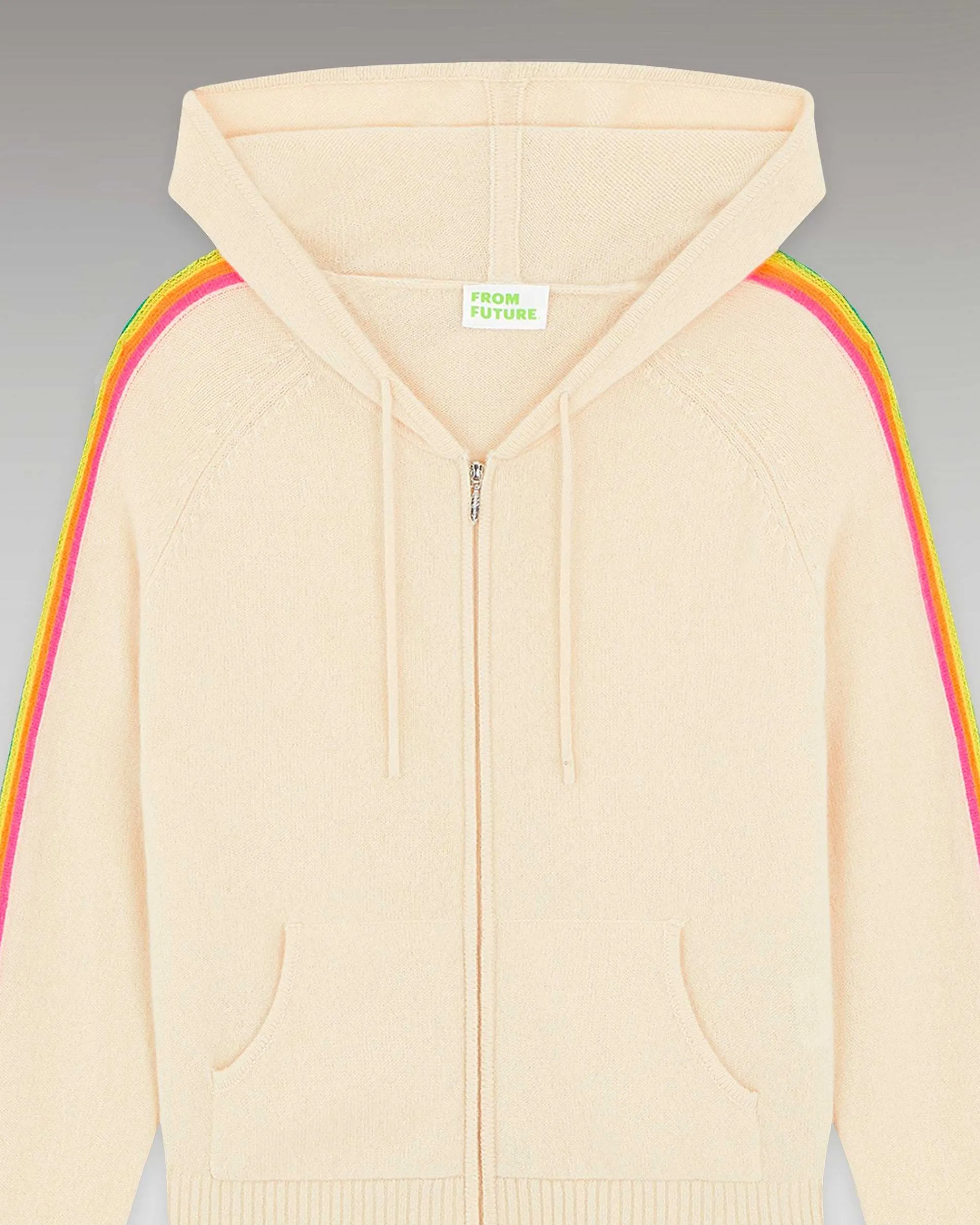 Pull Hoodie Bandes Manches Multico Leger*FROM FUTURE Clearance