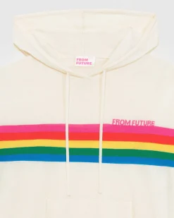 Pull Hoodie Bandes Multicolore*FROM FUTURE
