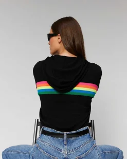 Pull Hoodie Bandes Multico*FROM FUTURE Hot