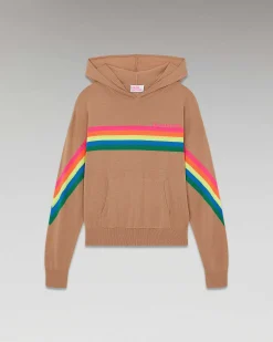 Pull Hoodie Bandes Multico*FROM FUTURE Hot