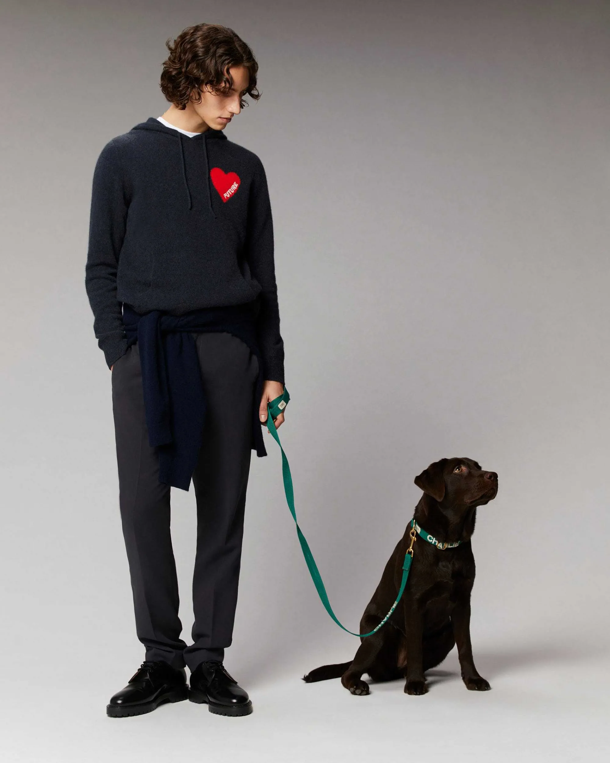 Pull Hoodie Coeur Leger*FROM FUTURE Discount