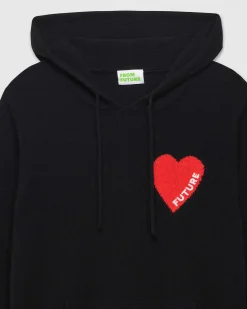 Pull Hoodie Coeur Leger*FROM FUTURE Discount