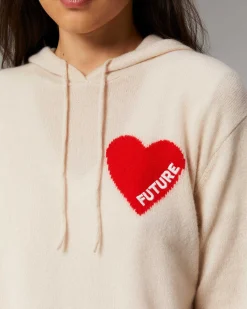 Pull Hoodie Coeur Leger*FROM FUTURE Sale