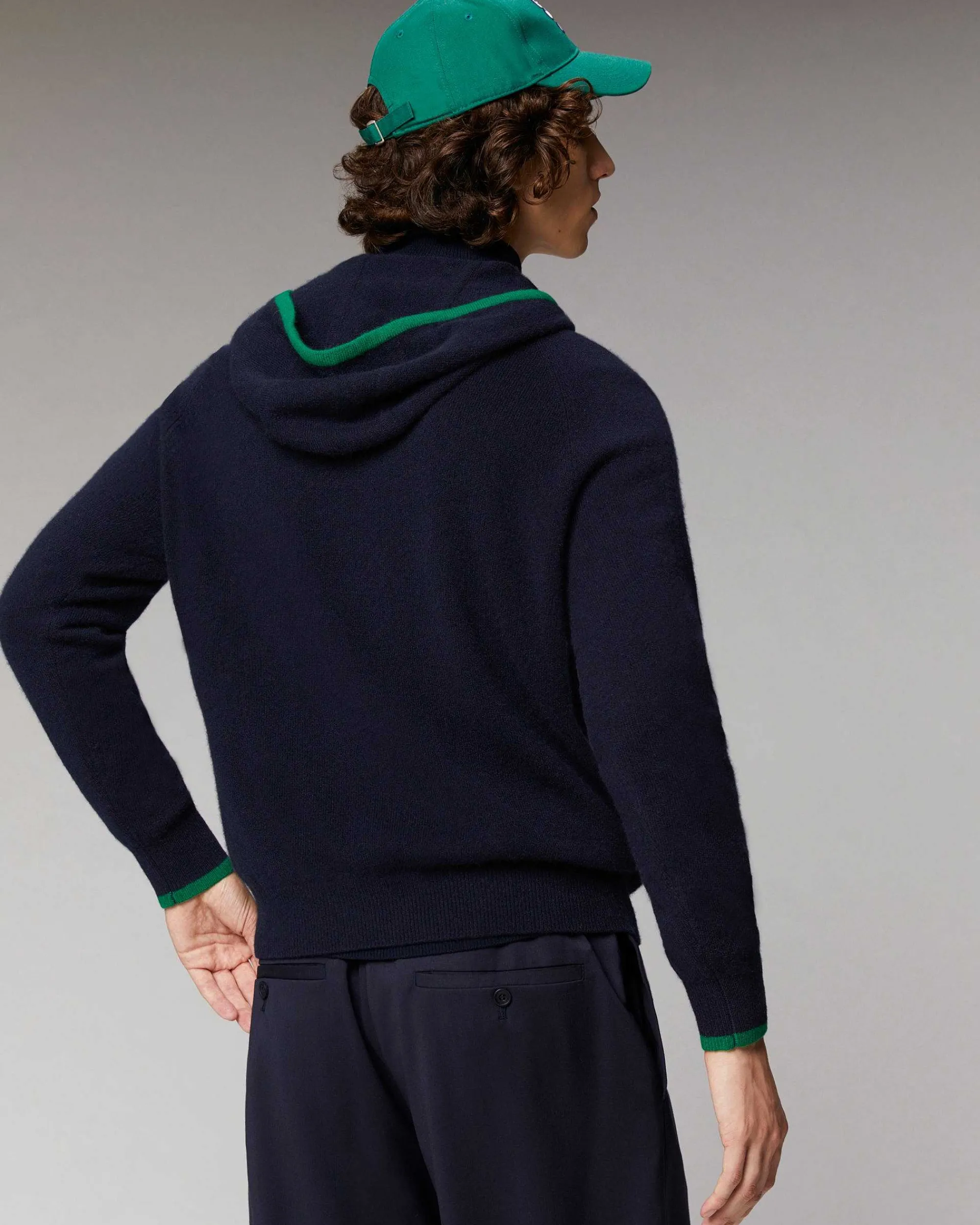 Pull Hoodie Liserets Contrastes Leger*FROM FUTURE Sale