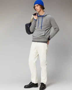 Pull Hoodie Liserets Contrastes Leger*FROM FUTURE Online