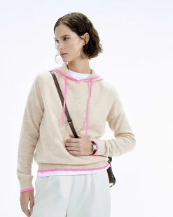 Pull Hoodie Oversize Liserets Contrastes*FROM FUTURE