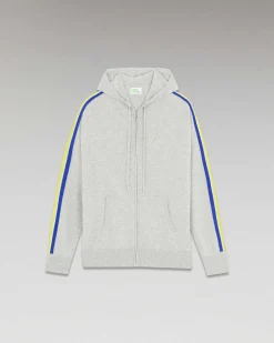Pull Hoodie Zippe Bandes*FROM FUTURE Online