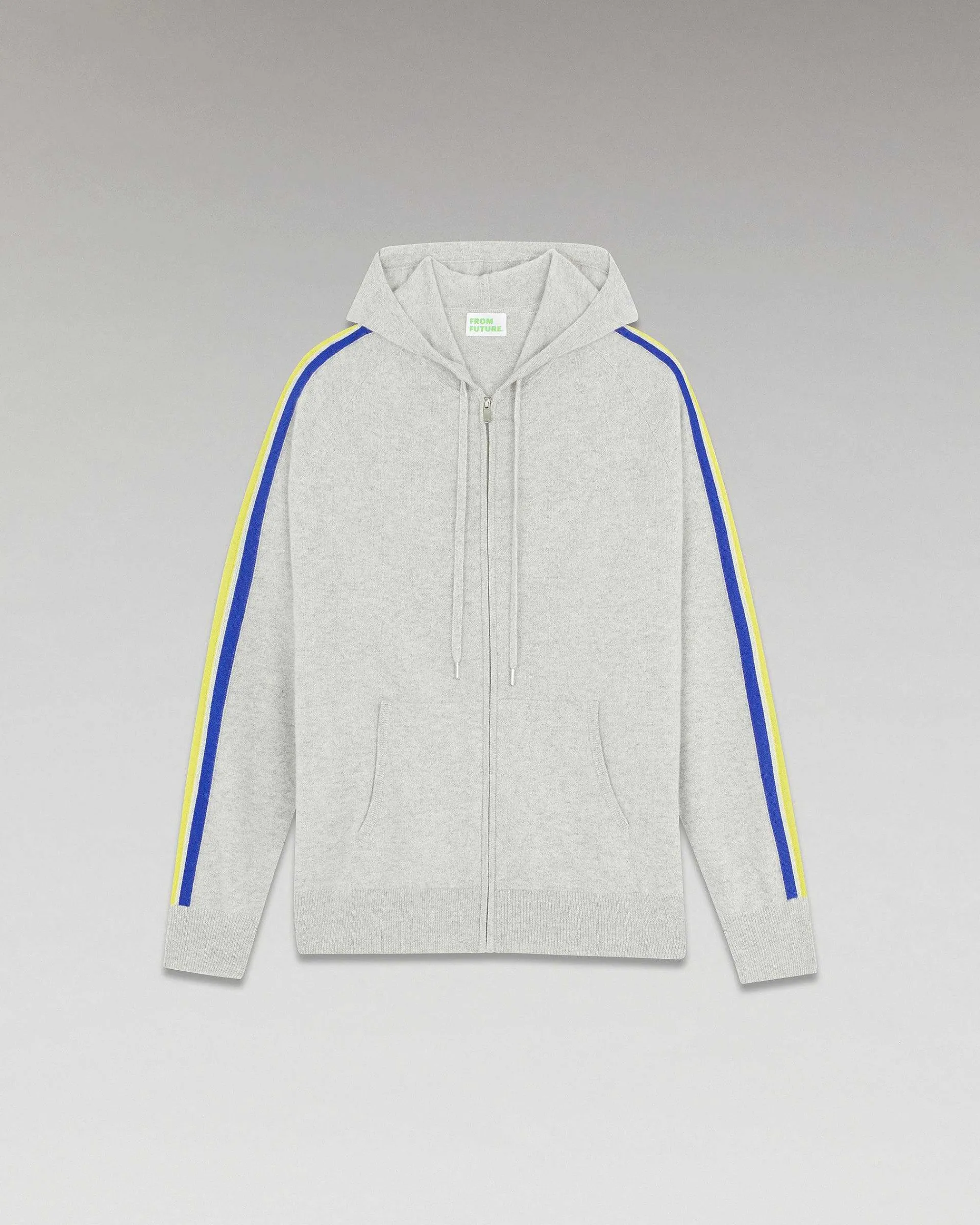 Pull Hoodie Zippe Bandes*FROM FUTURE Online