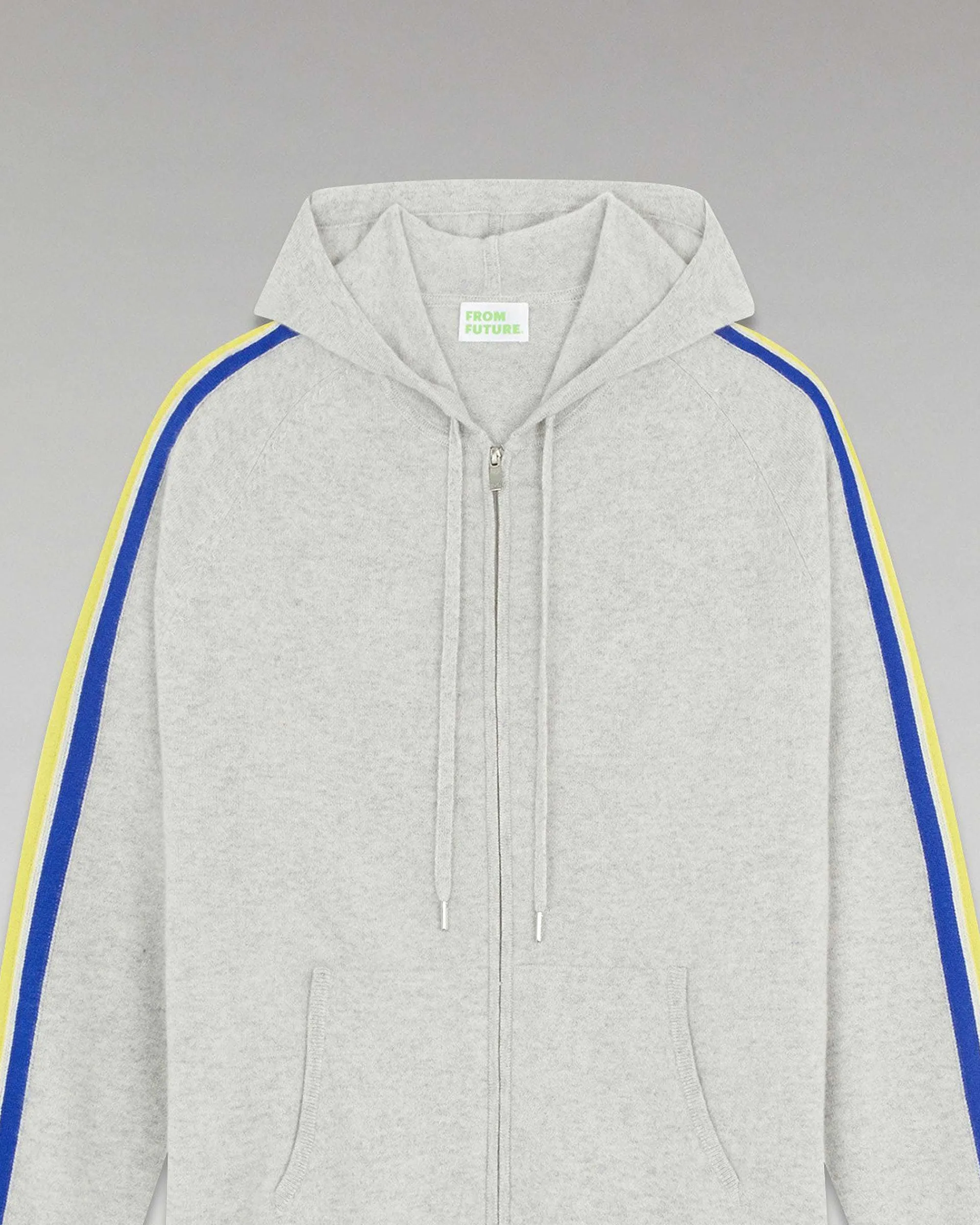 Pull Hoodie Zippe Bandes*FROM FUTURE Online