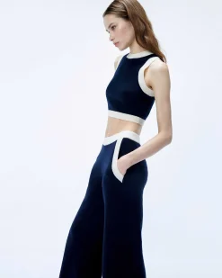 Pull Sans Manche Bicolore*FROM FUTURE Clearance