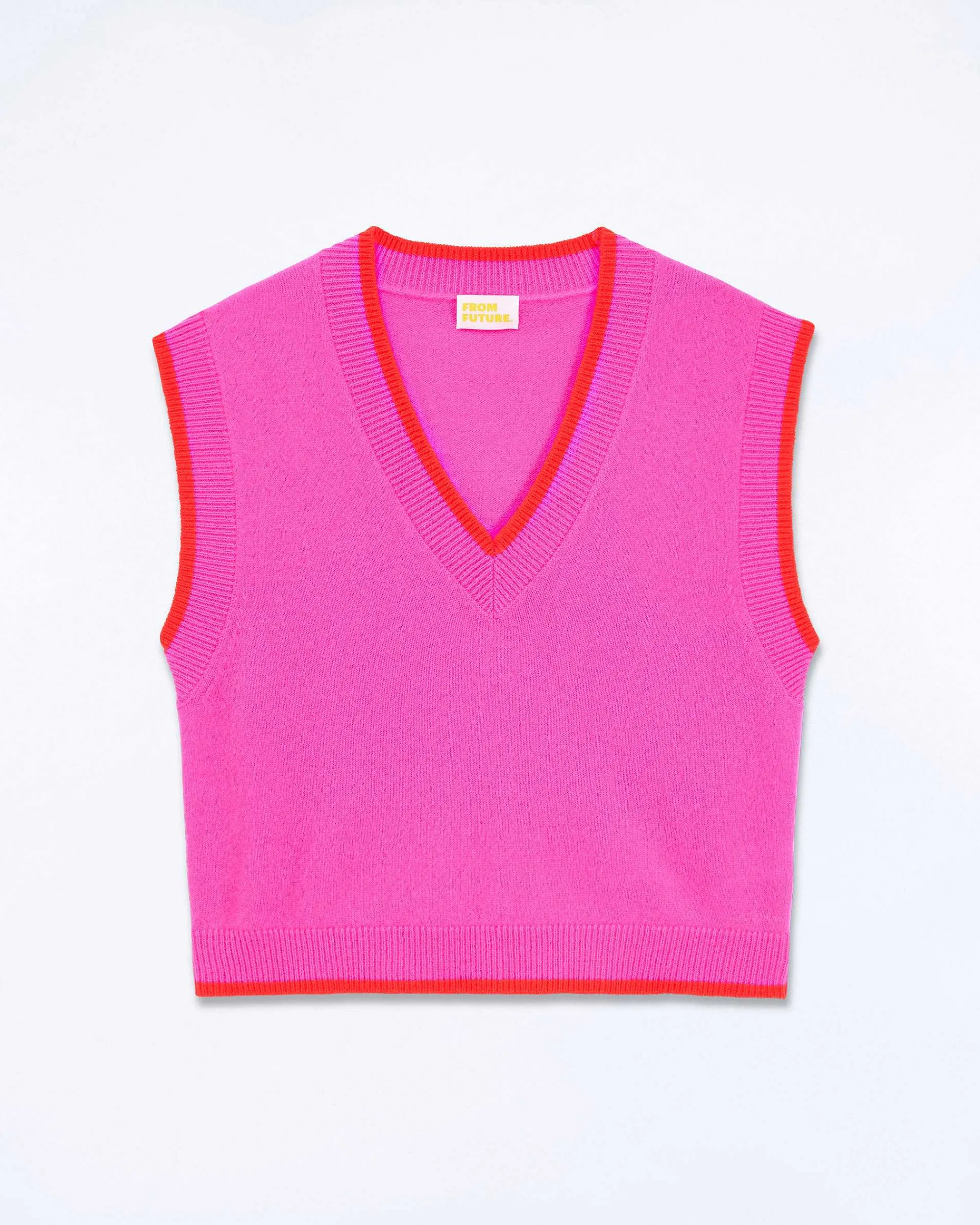 Pull Sans Manche Bicolore*FROM FUTURE Clearance