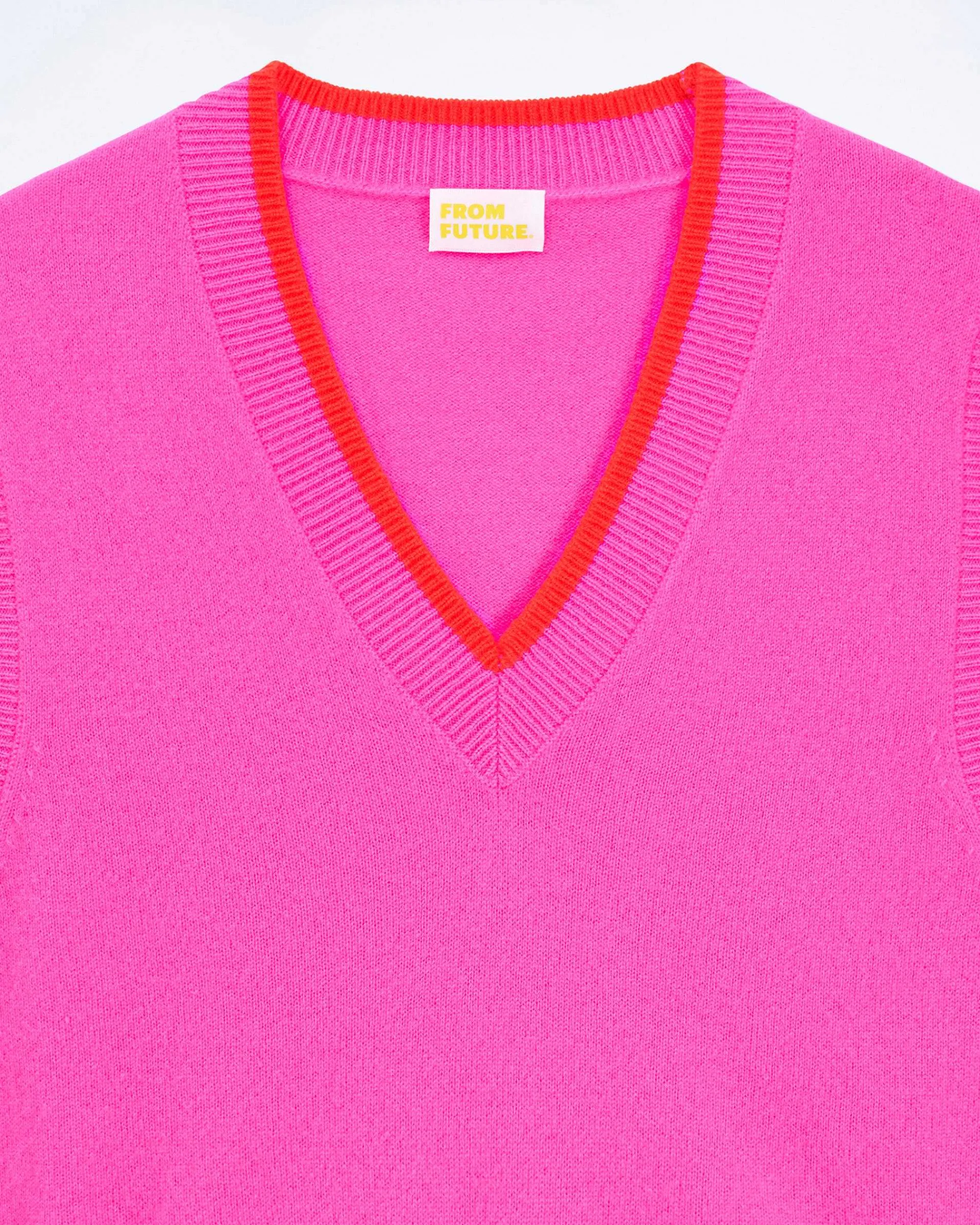 Pull Sans Manche Bicolore*FROM FUTURE Clearance