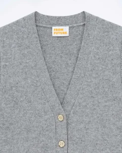 Pull Sans Manche Boutons Bijoux*FROM FUTURE Sale