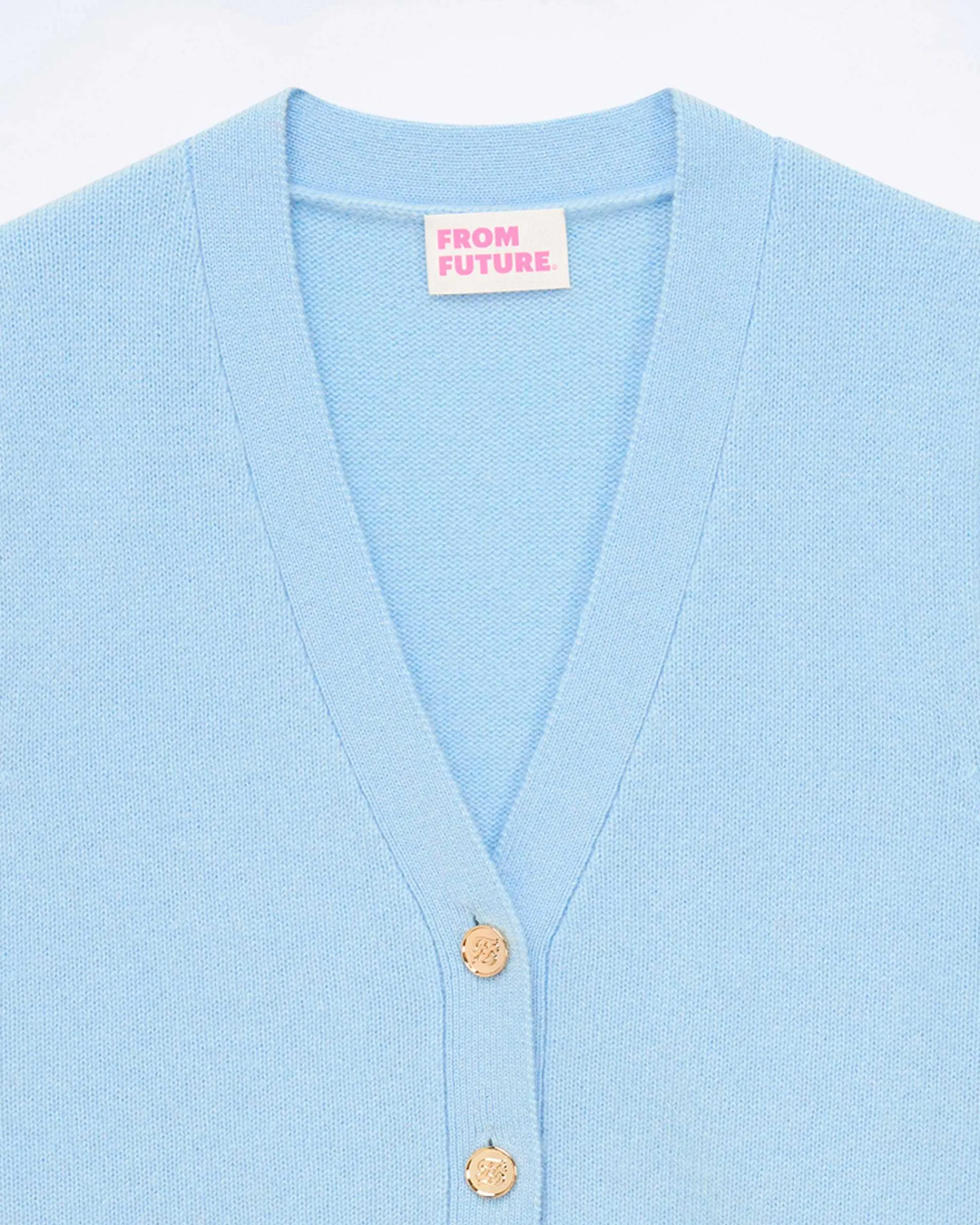 Pull Sans Manche Boutons Bijoux*FROM FUTURE Hot