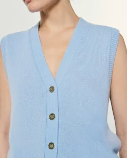 Pull Sans Manche Boutons Bijoux*FROM FUTURE Discount