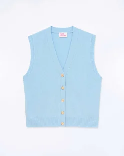 Pull Sans Manche Boutons Bijoux*FROM FUTURE Discount