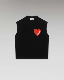Pull Sans Manche Coeur Leger*FROM FUTURE Clearance