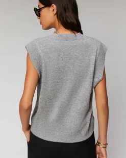 Pull Sans Manche Coeur Leger*FROM FUTURE Clearance