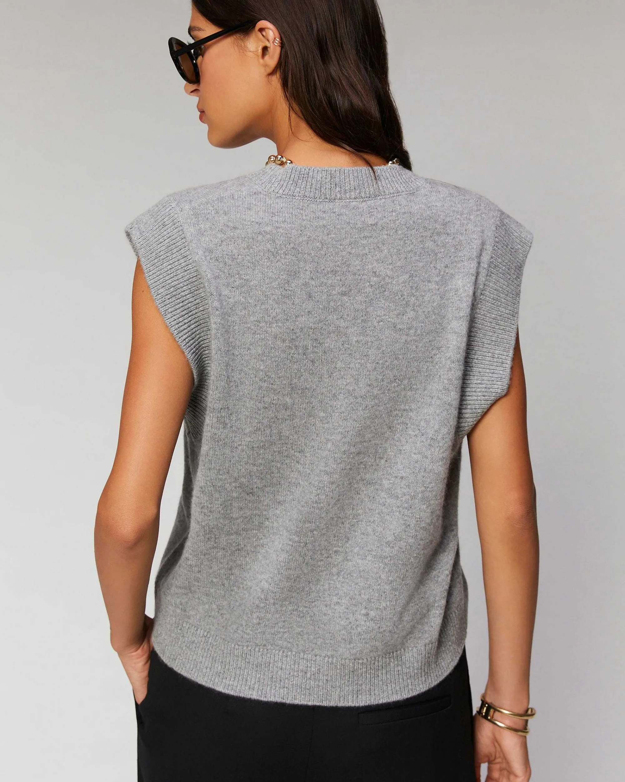 Pull Sans Manche Coeur Leger*FROM FUTURE Clearance