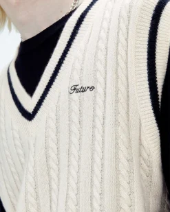 Pull Sans Manche Col Polo Future*FROM FUTURE Online