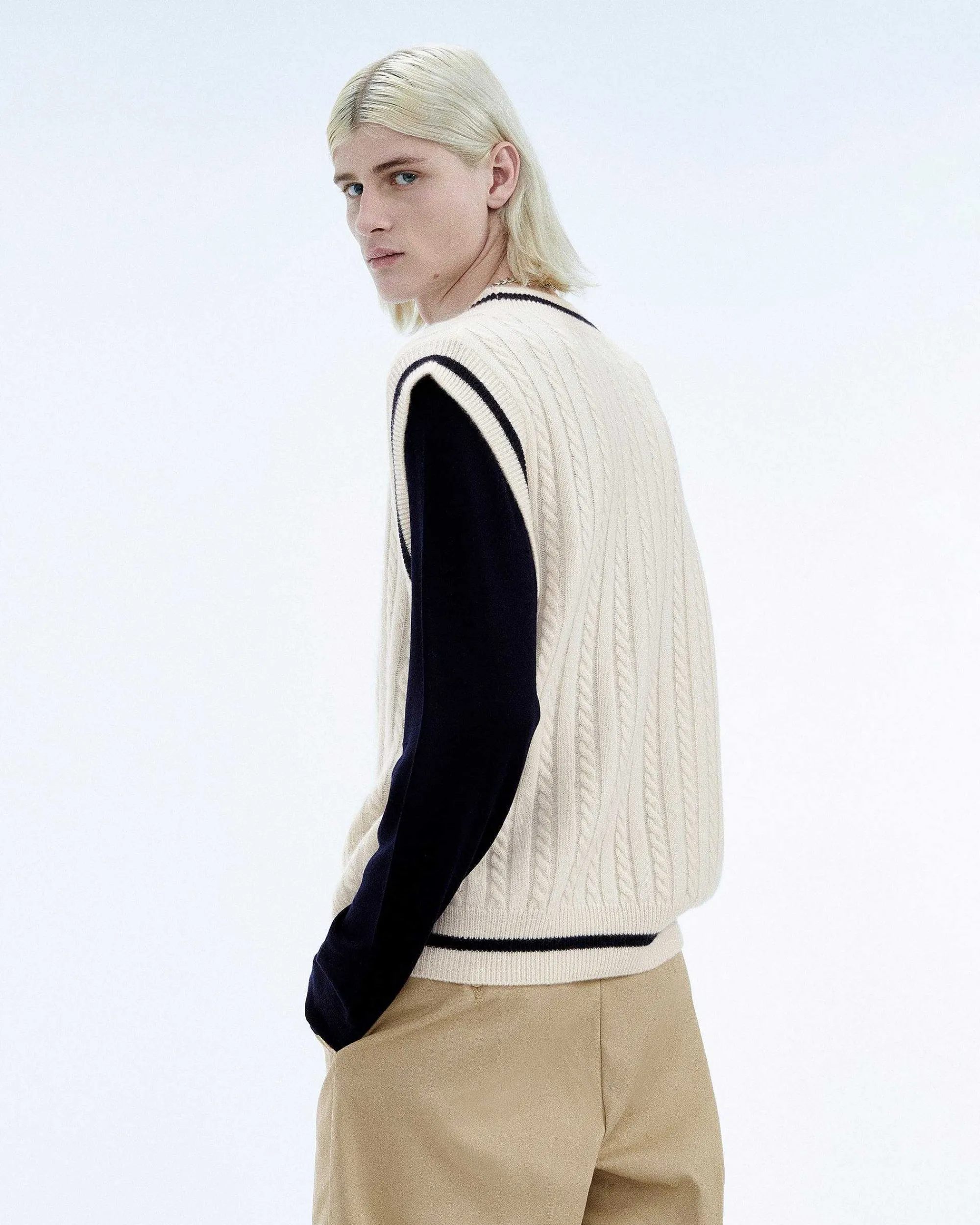 Pull Sans Manche Col Polo Future*FROM FUTURE Online