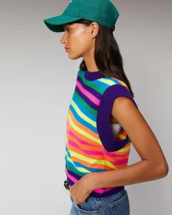 Pull Sans Manche Multico Leger*FROM FUTURE Best