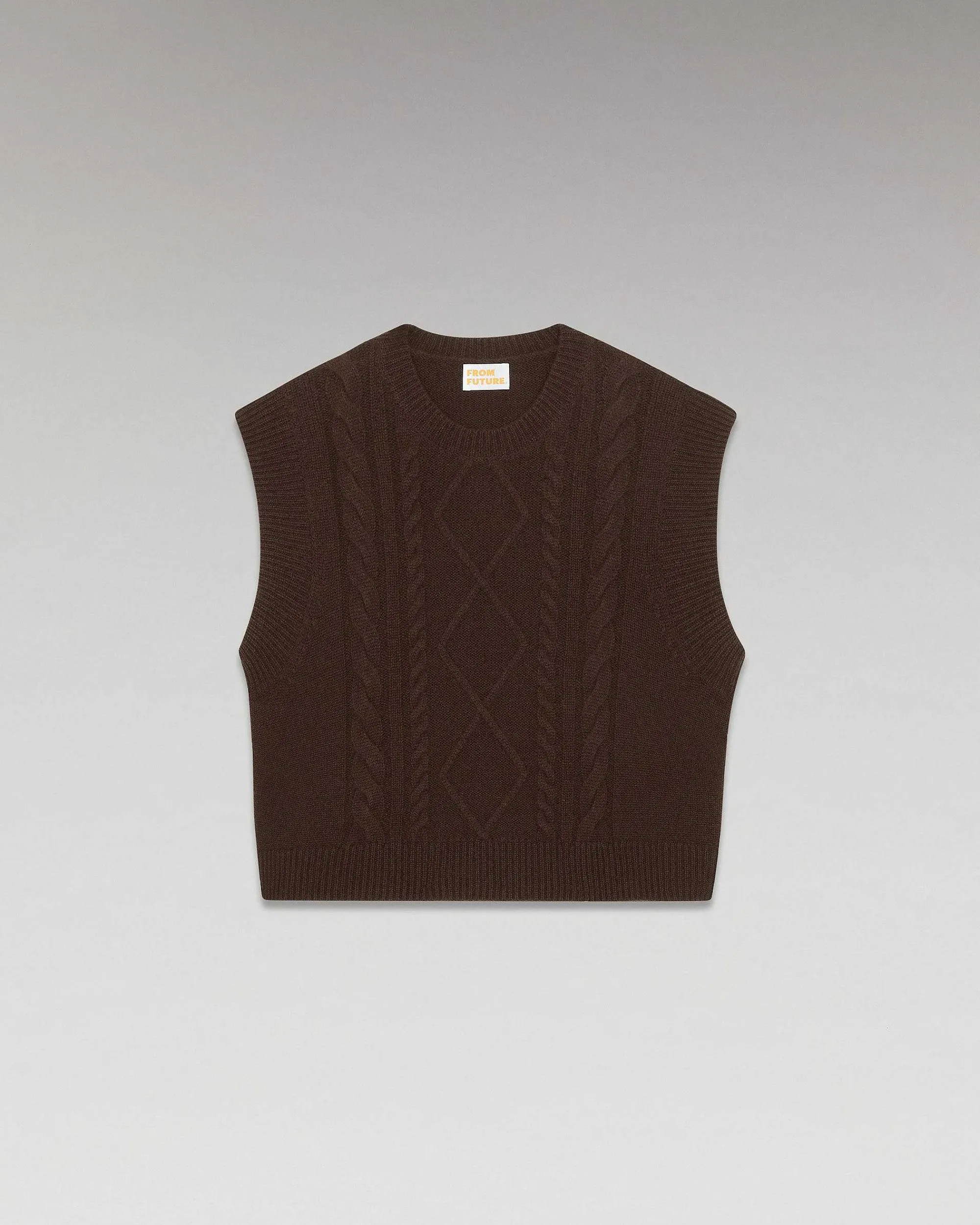 Pull Sans Manche Torsades*FROM FUTURE Outlet