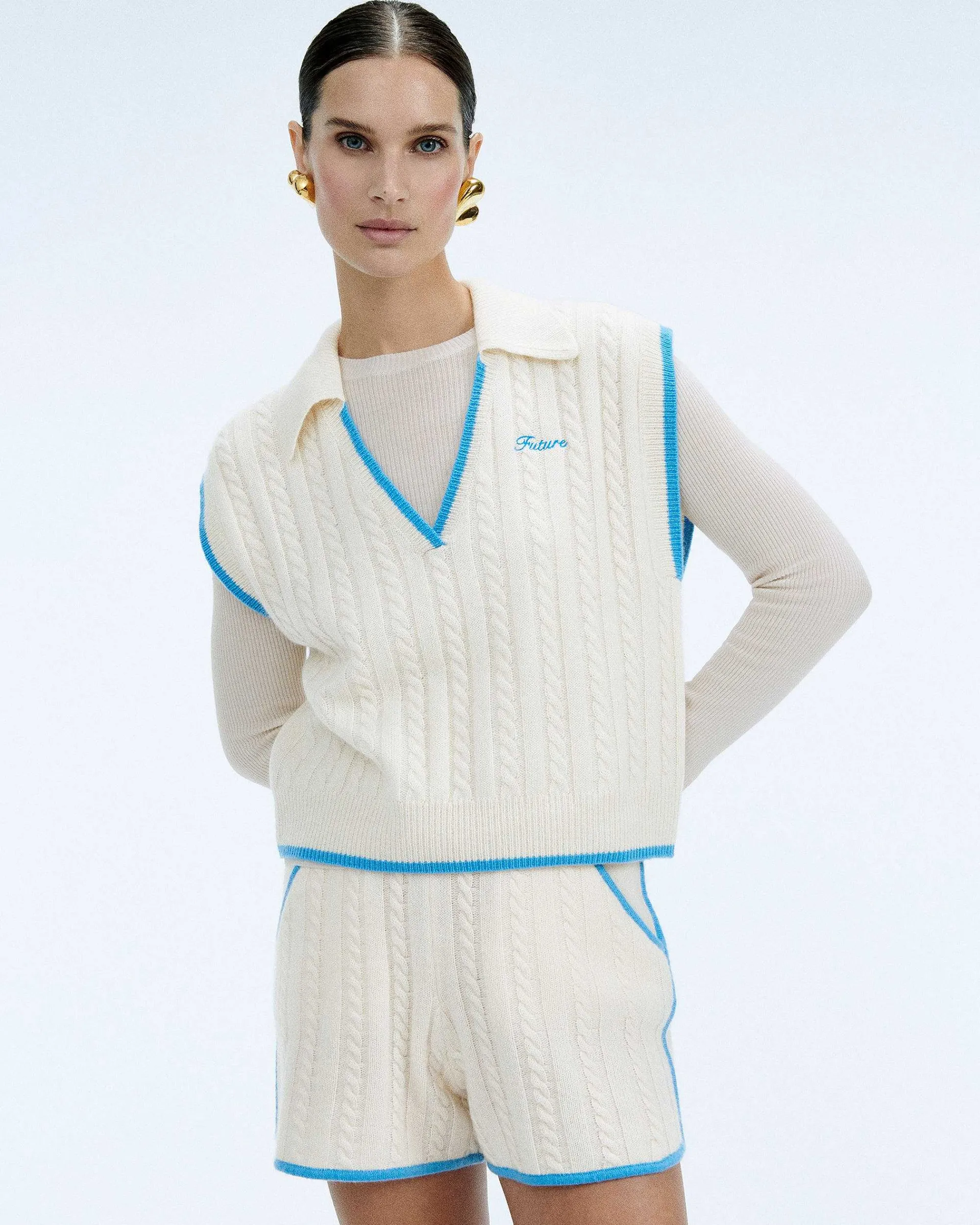 Pull Sans Manche Torsades Future*FROM FUTURE Online