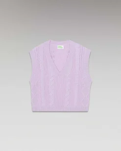 Pull Sans Manche Torsades*FROM FUTURE