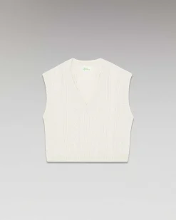 Pull Sans Manche Torsades*FROM FUTURE New