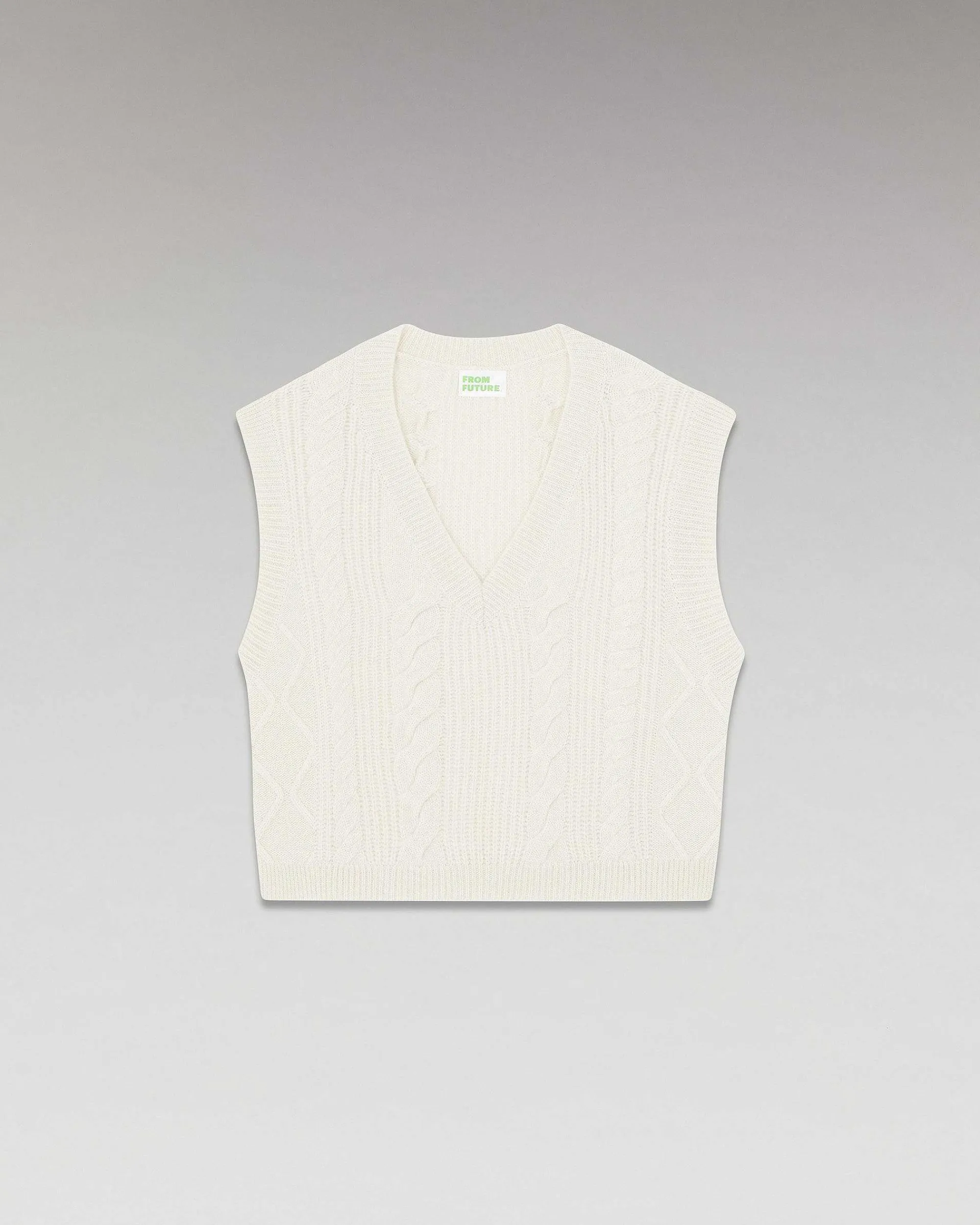 Pull Sans Manche Torsades*FROM FUTURE New