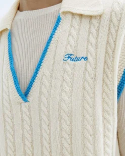 Pull Sans Manche Torsades Future*FROM FUTURE Hot