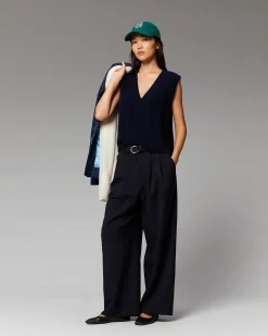 Pull Sans Manche Torsades*FROM FUTURE Outlet