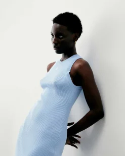 Robe Courte Bretelle Broderie Ff*FROM FUTURE Sale