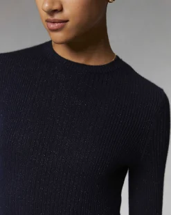 Robe Courte Manche Longue Metallise*FROM FUTURE Discount