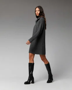 Robe Courte Manche Longue Col Camionneur*FROM FUTURE New