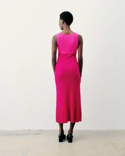 Robe Longue Bretelle Bicolore*FROM FUTURE Discount