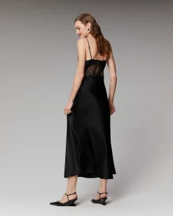 Robe Longue Bretelle Decoupee Dentelle*FROM FUTURE Clearance