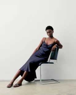 Robe Longue Bretelle Giula*FROM FUTURE Clearance