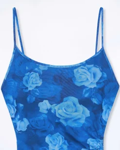 Robe Longue Bretelles Fines Mesh*FROM FUTURE Outlet