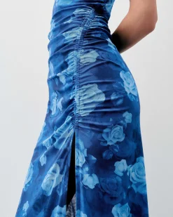 Robe Longue Bretelles Fines Mesh*FROM FUTURE Outlet