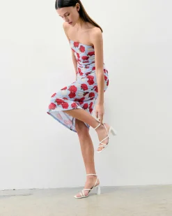 Robe Longue Bustier Mesh*FROM FUTURE Hot