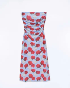 Robe Longue Bustier Mesh*FROM FUTURE Hot