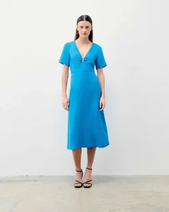 Robe Longue Manche Courte Arielle*FROM FUTURE Discount