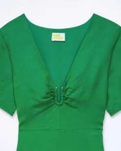 Robe Longue Manche Courte Arielle*FROM FUTURE Hot