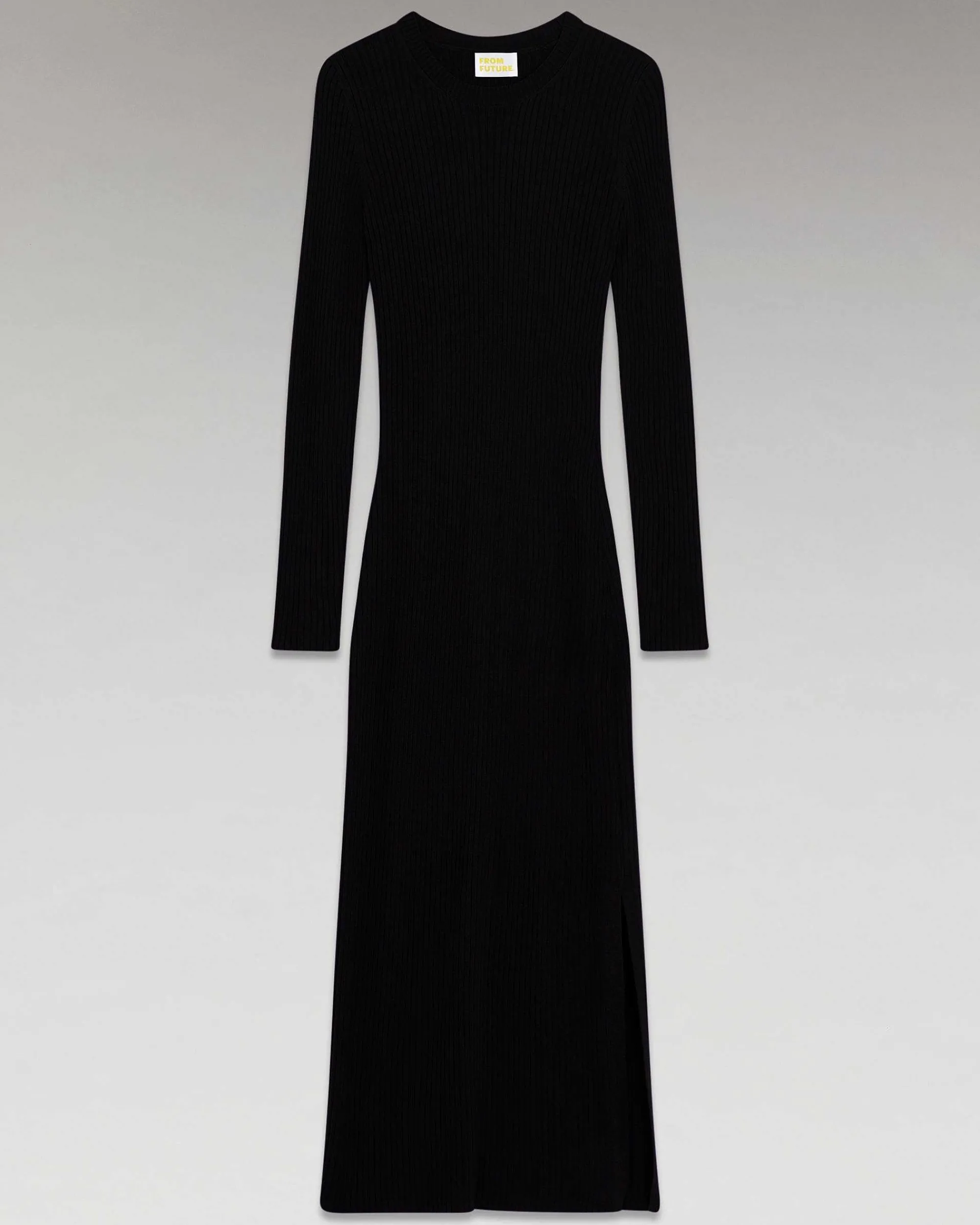 Robe Longue Manche Longue A Cotes Fendue*FROM FUTURE Discount