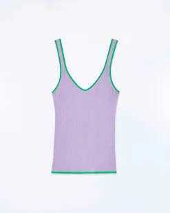 Top Debardeur A Cotes Liseres Contrastes*FROM FUTURE Online