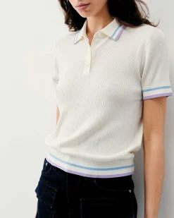 Top Manches Courtes Bandes Bicolores*FROM FUTURE