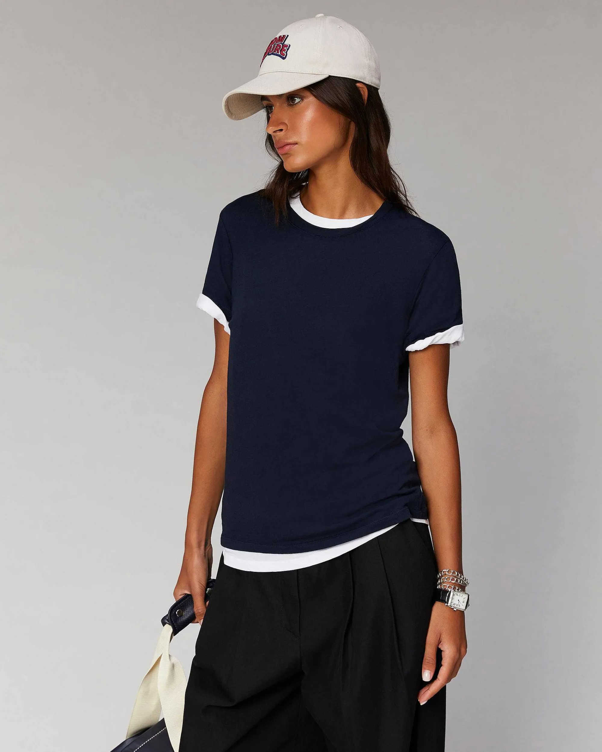 T-Shirt Col Rond Basique*FROM FUTURE